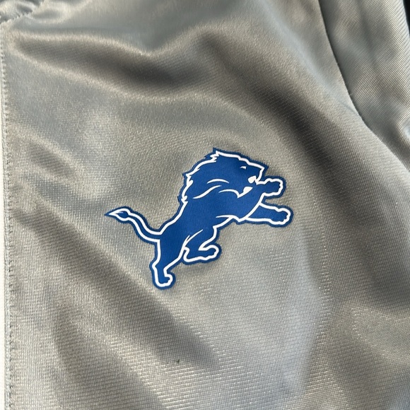 Detroit Lions Sequin Full Zip Jacket G-lll 4 Her  Size Medium NWT - Picture 3 of 7